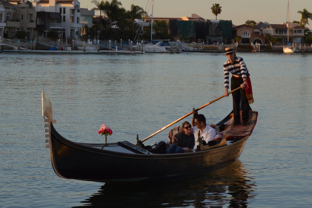 a gondola ride in Coronado