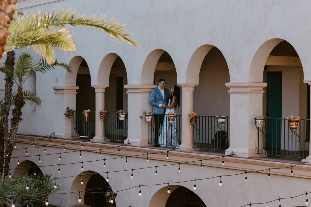 Couple enjoying a romantic San Diego dinner while discussing proposal timing before or after dinner.